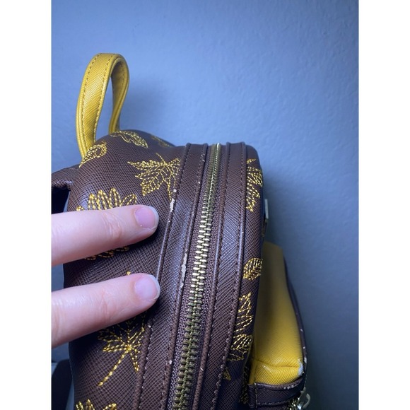 Loungefly Disney Winnie The Pooh Autumn Mini Backpack- Exclusive RARE Used *READ - Picture 6 of 16